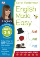 English Made Easy: Rhyming, Ages 5-6 (Preschool) - Podporuje národné učebné osnovy, cvičebnica angličtiny - English Made Easy: Rhyming, Ages 5-6 (Preschool) - Supports the National Curriculum, English Exercise Book