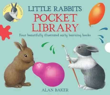 Vrecková knižnica malých králikov - Little Rabbits Pocket Library