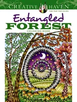Creative Haven Zapletené lesné maľovanky - Creative Haven Entangled Forest Coloring Book