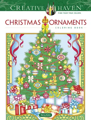Creative Haven Vianočné ornamenty Omaľovánky - Creative Haven Christmas Ornaments Coloring Book
