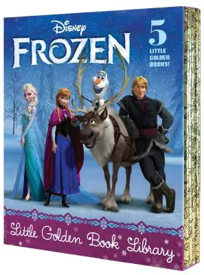 Frozen Malá zlatá knižnica (Disney Frozen): Frozen; Nový kamarát sob; Olafov dokonalý deň; Najlepšie narodeniny v živote; Olaf čaká na jar - Frozen Little Golden Book Library (Disney Frozen): Frozen; A New Reindeer Friend; Olaf's Perfect Day; The Best Birthday Ever; Olaf Waits for Spring