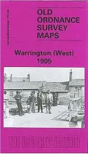 Warrington (západ) 1905 - Lancashire List 115.04 - Warrington (West) 1905 - Lancashire Sheet 115.04