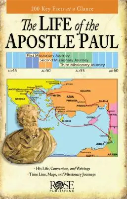 Život apoštola Pavla: Život apoštola Pavla: mapy a časové línie Pavlovho putovania: prehľadný návod na život apoštola Pavla. - The Life of the Apostle Paul: Maps and Time Lines of Paul's Journey