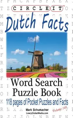 Zakrúžkujte to, Fakty o Holandsku, Hľadanie slov, Puzzle Book - Circle It, Dutch Facts, Word Search, Puzzle Book