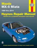 Mazda MX-5 Miata 1990 Thru 2014 Haynes Opravy Príručka: Nezahŕňa informácie špecifické pre modely s turbodúchadlom - Mazda MX-5 Miata 1990 Thru 2014 Haynes Repair Manual: Does Not Include Information Specific to Turbocharged Models