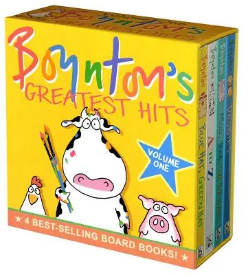 Boynton's Greatest Hits the Big Blue Box: A to Z; Doggies; Blue Hat, Green Hat - Boynton's Greatest Hits the Big Blue Box: Moo, Baa, La La La!; A to Z; Doggies; Blue Hat, Green Hat