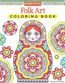 Ľudové umenie Omaľovánky - Folk Art Coloring Book