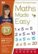Maths Made Easy: Times Tables, Ages 5-7 (Key Stage 1) - Podporuje národné učebné osnovy, cvičebnica násobenia - Maths Made Easy: Times Tables, Ages 5-7 (Key Stage 1) - Supports the National Curriculum, Multiplication Exercise Book