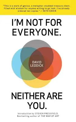 Nie som pre každého. Ani ty nie si. - I'm Not for Everyone. Neither Are You.