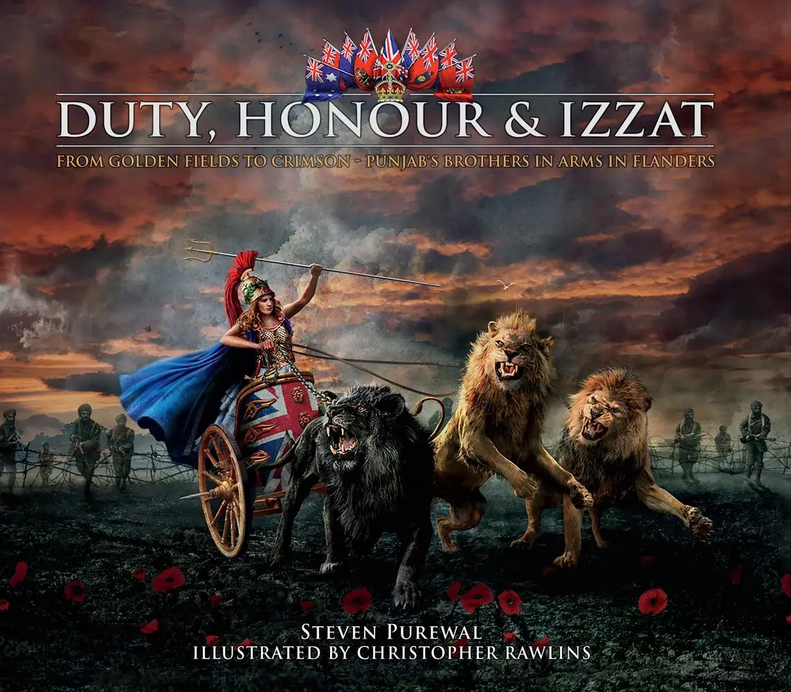 Povinnosť, česť a Izzat - Od zlatých polí po karmínové - pandžábski bratia v zbrani vo Flámsku - Duty, Honour & Izzat - From Golden Fields to Crimson - Punjab's Brothers in Arms in Flanders