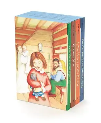Little House 4-Book Set: Malý domček vo veľkom lese, Farmársky chlapec, Malý domček na prérii, Na brehu Slivkového potoka - Little House 4-Book Box Set: Little House in the Big Woods, Farmer Boy, Little House on the Prairie, on the Banks of Plum Creek