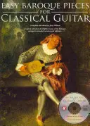 Jednoduché barokové skladby pre klasickú gitaru [s CD (audio)] - Easy Baroque Pieces for Classical Guitar [With CD (Audio)]