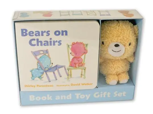 Medvede na stoličkách: Kniha a darčeková sada hračiek [s plyšovým medveďom] - Bears on Chairs: Book and Toy Gift Set [With Plush Bear]