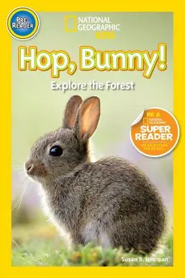Hop, zajačik! Preskúmajte les - Hop, Bunny!: Explore the Forest