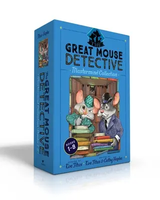 The Great Mouse Detective MasterMind Collection Knihy 1-8: Basil z Baker Street; Basil a mačacia jaskyňa; Basil v Mexiku; Basil na Divokom západe; - The Great Mouse Detective MasterMind Collection Books 1-8: Basil of Baker Street; Basil and the Cave of Cats; Basil in Mexico; Basil in the Wild West;