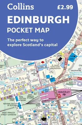 Vrecková mapa Edinburghu - ideálny spôsob, ako preskúmať Edinburgh - Edinburgh Pocket Map - The Perfect Way to Explore Edinburgh