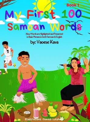 Mojich prvých 100 samojských slov 1. kniha - My First 100 Samoan Words Book 1