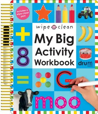 Wipe Clean: Môj veľký pracovný zošit [s 2 perami Wipe-Clean] - Wipe Clean: My Big Activity Workbook [With 2 Wipe-Clean Pens]