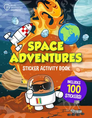 Vesmírne dobrodružstvá: Kniha aktivít so samolepkami - Space Adventures: Sticker Activity Book
