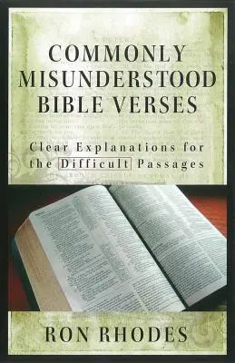 Často nesprávne pochopené biblické verše: Jasné vysvetlenia ťažkých pasáží - Commonly Misunderstood Bible Verses: Clear Explanations for the Difficult Passages