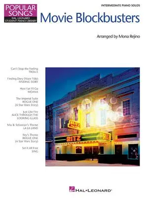 Filmové trháky - Séria populárnych piesní: 8 skvelých aranžmánov pre stredne pokročilých sólistov na klavír - Movie Blockbusters - Popular Songs Series: 8 Great Arrangements for Intermediate Piano Solo