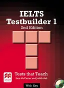 IELTS 1 Testbuilder 2. vydanie Študentská kniha s kľúčom - IELTS 1 Testbuilder 2nd edition Student's Book with key Pack