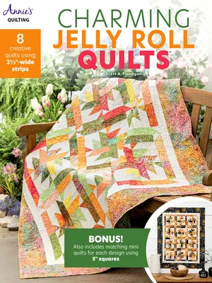 Očarujúce želé deky - Charming Jelly Roll Quilts
