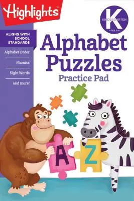 Abecedné hádanky pre materské školy - Kindergarten Alphabet Puzzles