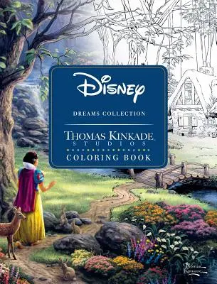 Disney Dreams Collection Thomas Kinkade Studios Omaľovánky - Disney Dreams Collection Thomas Kinkade Studios Coloring Book