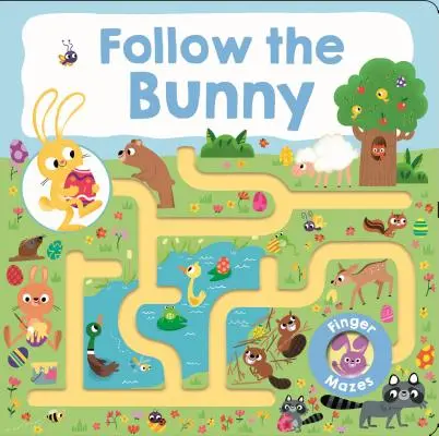 Kniha s bludiskom: Za zajačikom - Maze Book: Follow the Bunny
