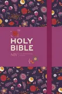 NIV Vrecková kvetinová zošitová Biblia - NIV Pocket Floral Notebook Bible