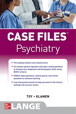 Kazuistika psychiatrie, šieste vydanie - Case Files Psychiatry, Sixth Edition