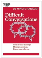 Ťažké rozhovory: Heslo: Jasná správa, zvládnutie emócií, zameranie sa na riešenie - Difficult Conversations: Craft a Clear Message, Manage Emotions, Focus on a Solution