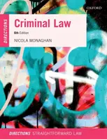 Smery trestného práva - Criminal Law Directions