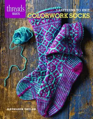 Ponožky s farebnými motívmi: 7 vzorov na pletenie - Colorwork Socks: 7 Patterns to Knit