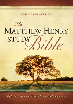 Študijná Biblia Matthewa Henryho, lepená koža, čierna (lepená koža) - Matthew Henry Study Bible, Bonded Leather Black (Bonded Leather)
