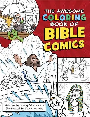 Úžasná kniha biblických komiksov na vyfarbovanie - The Awesome Coloring Book of Bible Comics