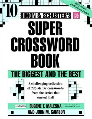 Simon & Schuster Super krížovka #10 - Simon & Schuster Super Crossword Book #10