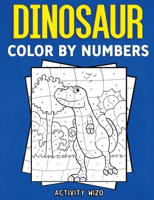 Dinosaury vyfarbuj podľa čísel - Dinosaur Color By Numbers