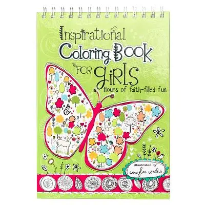 Inšpiratívne maľovanky pre dievčatá - Inspirational Coloring Book for Girls
