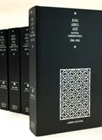 Kráľ Abdul Azíz: Politická korešpondencia 1904-1953 4 zväzky v tvrdej väzbe - King Abdul Aziz: Political Correspondence 1904-1953 4 Hardback Volume Set
