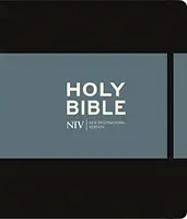 NIV Žurnálová Biblia v čiernej tvrdej väzbe - NIV Journalling Black Hardback Bible