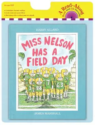 Slečna Nelsonová má deň v poli Kniha a CD - Miss Nelson Has a Field Day Book and CD