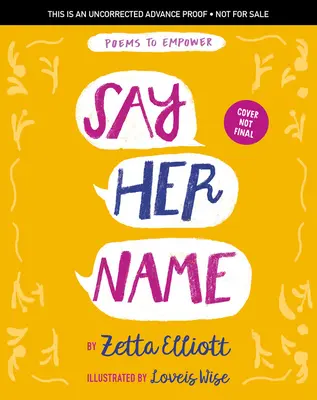 Povedz jej meno - Say Her Name