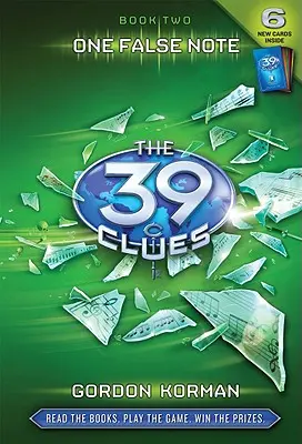 Jedna falošná poznámka (39 stôp, kniha 2), 2 [so 6 hernými kartami] - One False Note (the 39 Clues, Book 2), 2 [With 6 Game Cards]