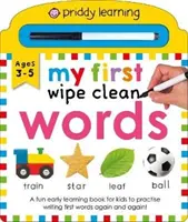 Moje prvé slová na utieranie - My First Wipe Clean Words