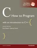 C: Ako programovať, globálne vydanie - C How to Program, Global Edition