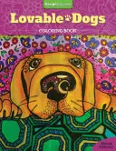Roztomilé psíky Omaľovánky - Lovable Dogs Coloring Book
