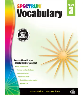 Spektrum Slovná zásoba, 3. ročník - Spectrum Vocabulary, Grade 3