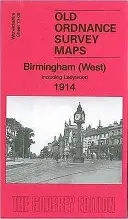 Birmingham (západ) 1914 - Warwickshire List 13.08 - Birmingham (West) 1914 - Warwickshire Sheet 13.08